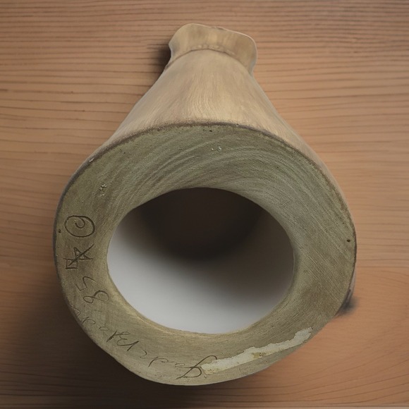 Jack Black Navajo Sculpture of Woman - Morning Sunrise -signed - Beautiful! 1985 - Picture 5 of 5